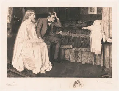 The comforter by Бьям Шоу, 1898 — digital art print download