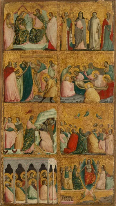 Scenes from the Life of Christ by Giovanni Baronzio — digital art print download