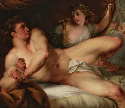 Samson breaking his bands by John Francis Rigaud — digital art print download