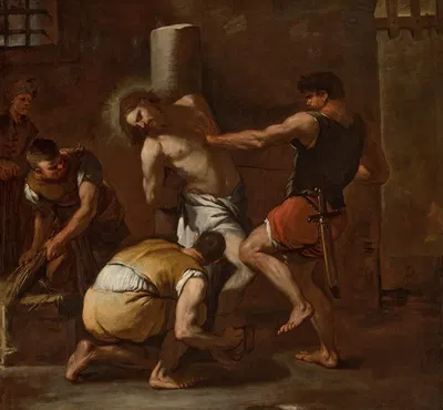 The Flagellation by Luca Giordano — digital art print download