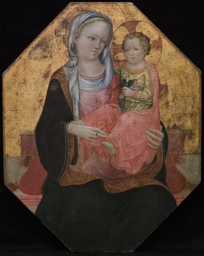Virgin and Child by Rossello di Jacopo Franchi — digital art print download