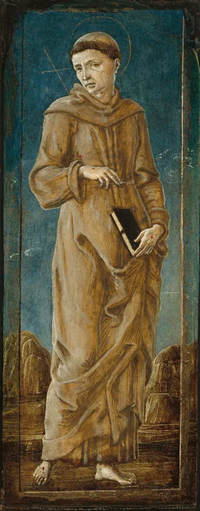 Saint Francis by Косме Тура, c. 1470 — digital art print download