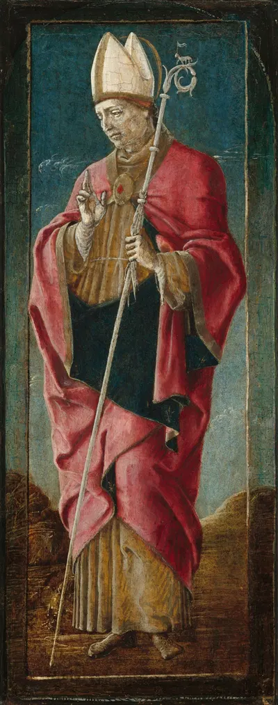 Saint Louis of Toulouse by Косме Тура, c. 1470 — digital art print download