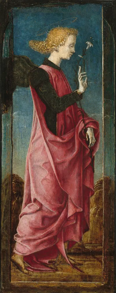 The Archangel Gabriel by Косме Тура, c. 1470 — digital art print download