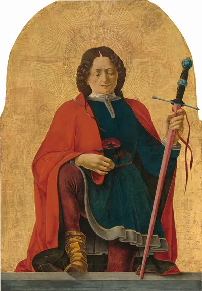 Saint Florian by Francesco del Cossa, c. 1473 — digital art print download