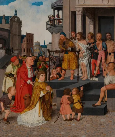 Christ Shown to the People by Ян Янсз Мостаерт, c.1515 — digital art print download