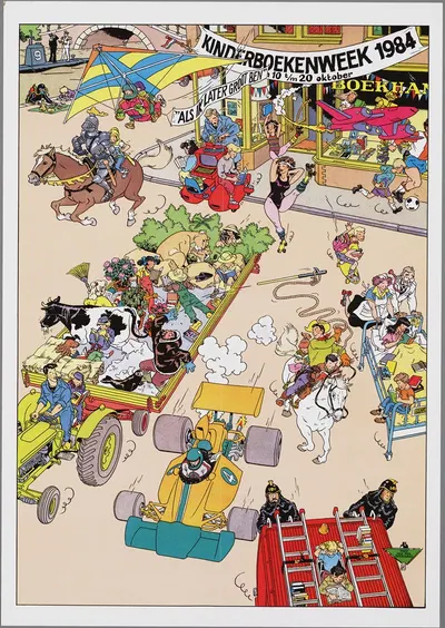 Als ik later groot ben; Kinderboekenweek 1984 by Theo van den Boogaard, 1984 — digital art print download