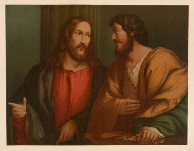 The calling of St. Matthew by Jan Ladislaw Sýkora, 1899 — digital art print download