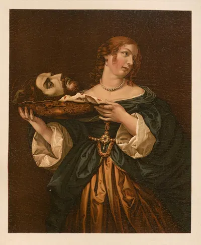 Salome with the head of St. John by Jan Ladislaw Sýkora, 1899 — digital art print download