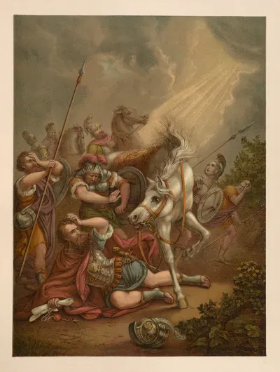 The conversion of St. Paul by Jan Ladislaw Sýkora, 1899 — digital art print download