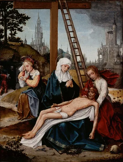 Lamentation by Jan Provoost — digital art print download