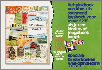 Kinderboekenweek; de boekenweek voor de jeugd by Uniepers, Amsterdam, 1976 — digital art print download
