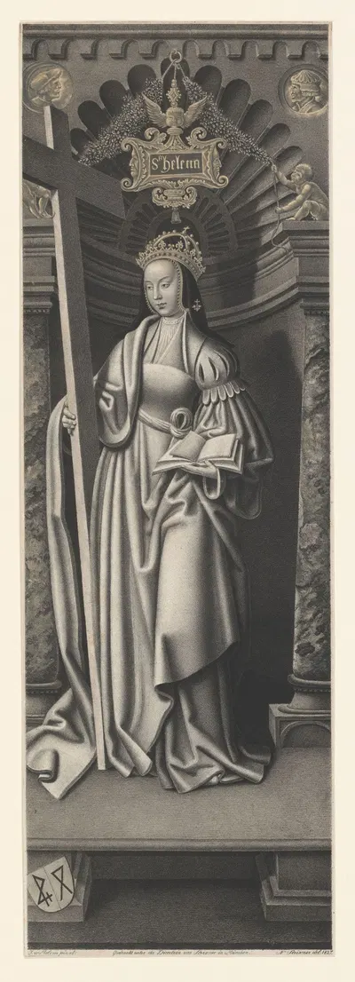 Saint Helena by Johann Nepomuk Strixner, 1823 — digital art print download