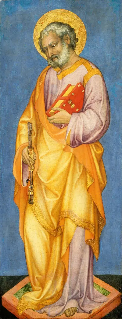 Saint Peter by Michele Giambono, c. 1445 — digital art print download