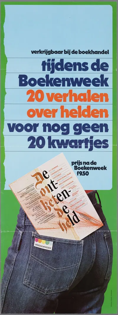 verkrijgbaar bij de boekhandel tijdens de Boekenweek 20 verhalen over helden voor nog geen 20 kwartjes by Uniepers,…