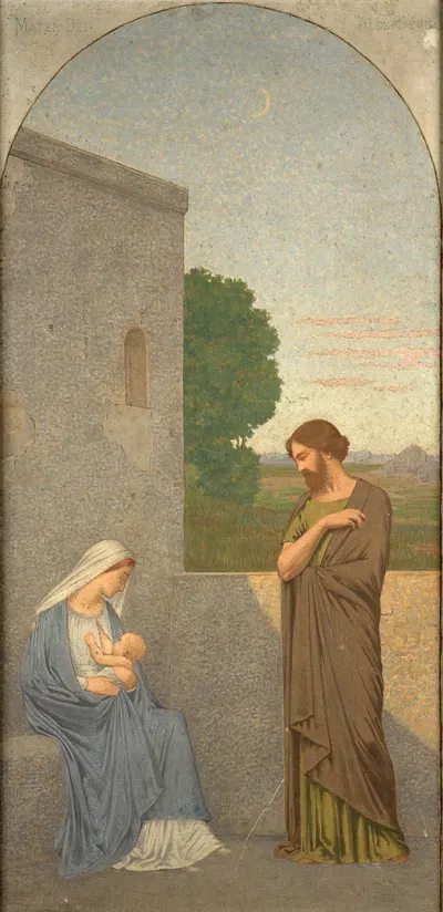 Mater Dei by Alexandre Séon — digital art print download