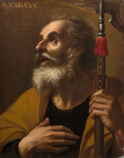 Saint Jude Thaddeus by Giuseppe Vermiglio — digital art print download