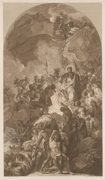 St. Paul by Benjamin West, 1791 — digital art print download