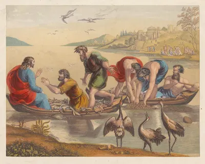 The Miraculous Draught of Fishes by Брадшоу и Блэклок — digital art print download
