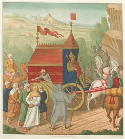 La captivité des tribus d'Israel by Клавдий Иосиф Чаппори, 1858 — digital art print download