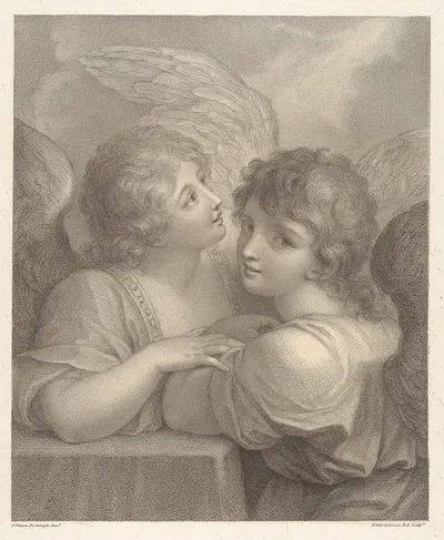 Angels by Francis Vieira, 1800 — digital art print download