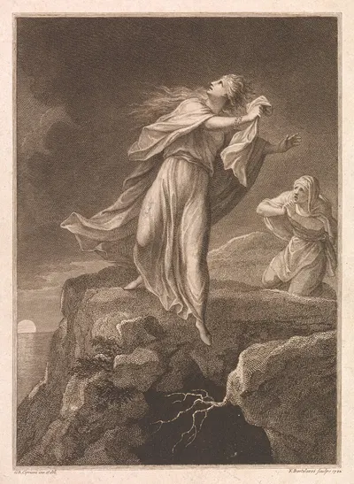 The Resurrection, St. Mary Magdalene; And Mary, Mother Of James by Giovanni Battista Cipriani, 1782 — digital art print…
