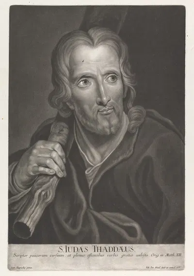 Saint Jude by Johann Kupezky — digital art print download