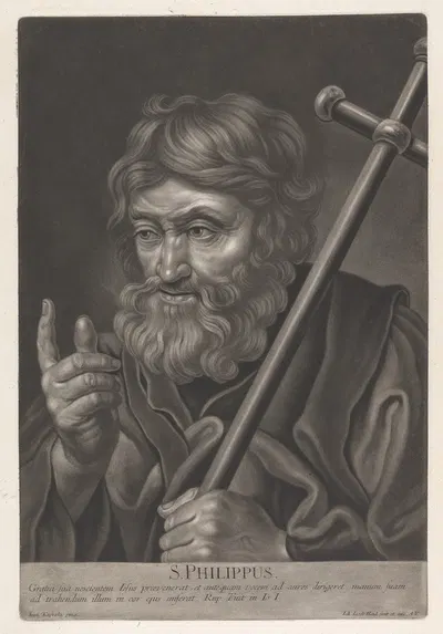 Saint Philip by Johann Kupezky — digital art print download