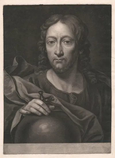 Salvator Mundi by Johann Kupezky — digital art print download