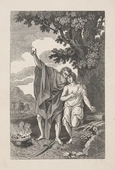Abraham's faith by Alexander Anderson — digital art print download