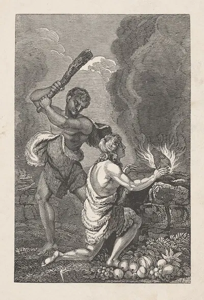 Cain and Abel by Alexander Anderson — digital art print download