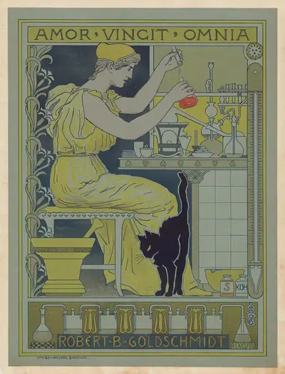 Amor, vincit, omnia Robert B. Goldschmidt by Adolphe Crespin, 1895 — digital art print download