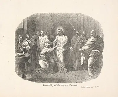 Incredulity of the Apostle Thomas by Александр Андерсон — digital art print download