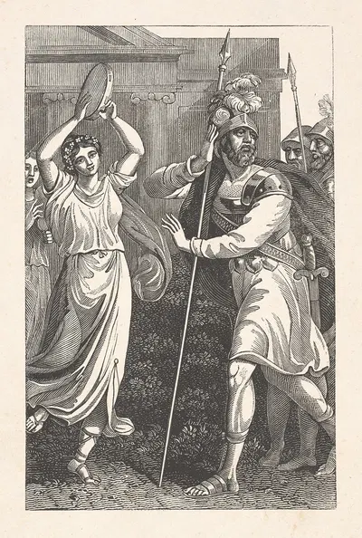 Jephthah by Александр Андерсон — digital art print download