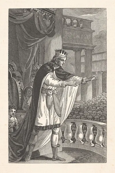 Solomon blessing the congregation of Israel. by Александр Андерсон — digital art print download