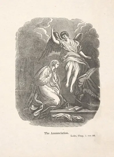 The annunciation by Александр Андерсон — digital art print download