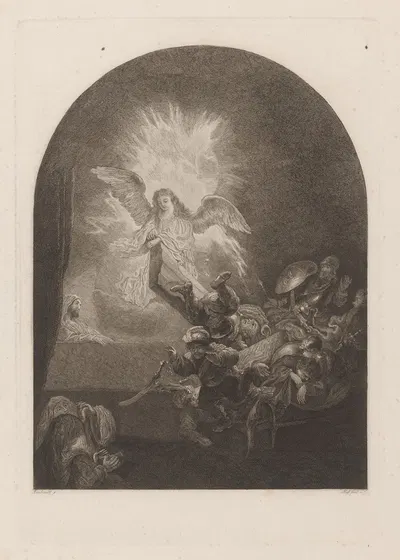 Resurrection by Карл Эрнст Кристоф Хесс — digital art print download