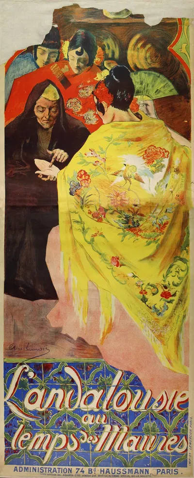 L'Andalousie au temps des Maures by Александр Люноа, 1899 — digital art print download