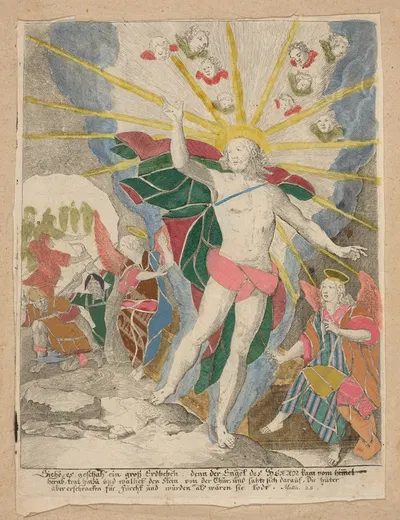 Resurrection by Johann Bussemacher — digital art print download