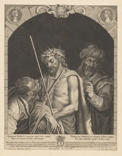 Ecce Homo by Лукас Килиан, 1612 — digital art print download