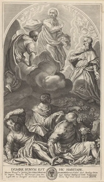 Transfiguration of Christ by Lucas Kilian — digital art print download