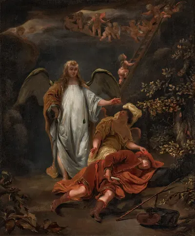 Jacob's Ladder by Ferdinand Bol — digital art print download