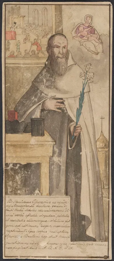 Blessed Stanisław Oporowicz by Adrian Głębocki — digital art print download