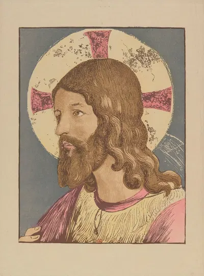 Le Christ by Jules Chadel, 1919 — digital art print download