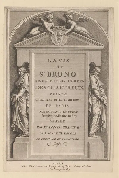 Titlepage by Франсуа Шово, 1623-1676 — digital art print download