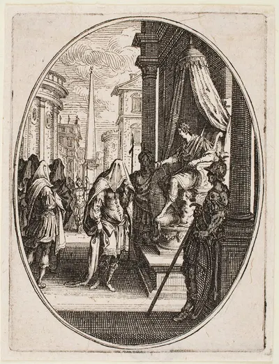 The Sacrifices – The Worship of Man by Jacques Callot, 1626 — digital art print download