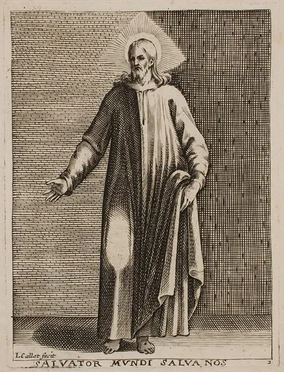 The Savior of the World by Jacques Callot, 1611 — digital art print download