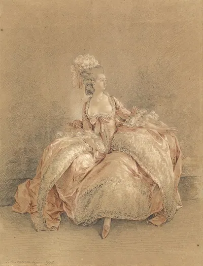 Yes or No by Jean-Michel Moreau, 1778 — digital art print download