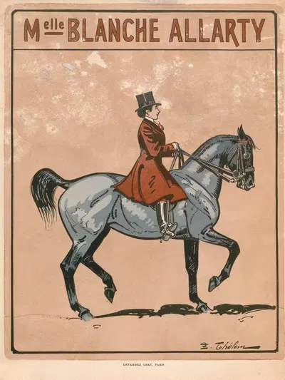 Cirque Molier 1910 - Programme by Эрнест Телем, 1910 — digital art print download
