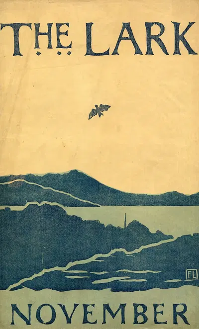 The Lark November by Florence Lundborg, 1895 — digital art print download